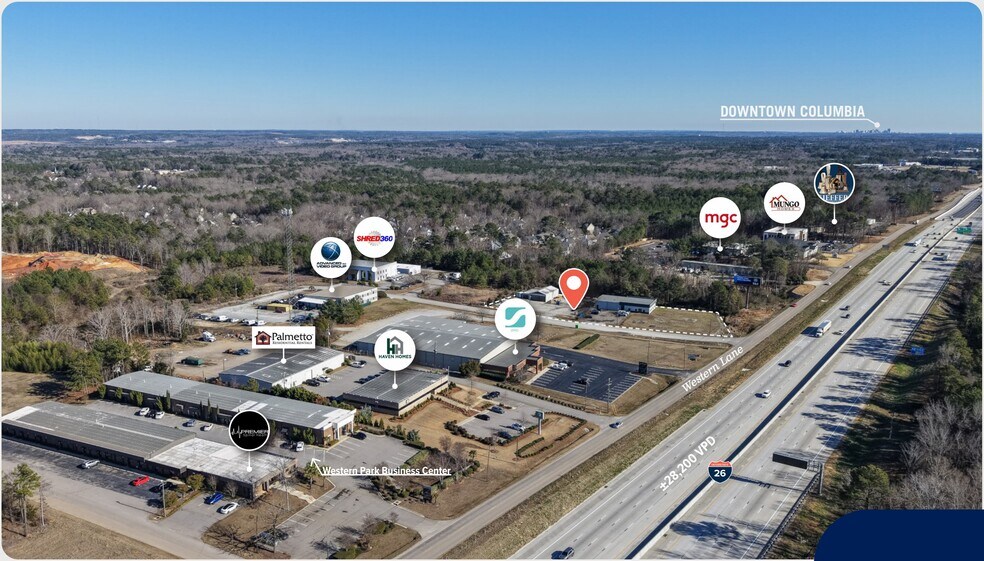 More Photos Of 431 Western Ln, Irmo Warehouse For Sale