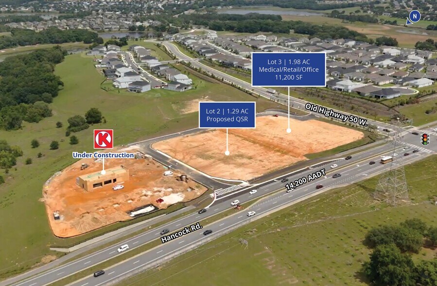 Primary Photo Of Old Highway 50 & North Hancock Rd, Clermont Land For Lease