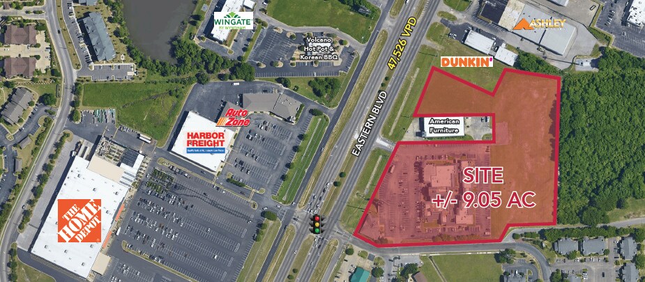 Primary Photo Of 2055 Eastern blvd, Montgomery Land For Sale