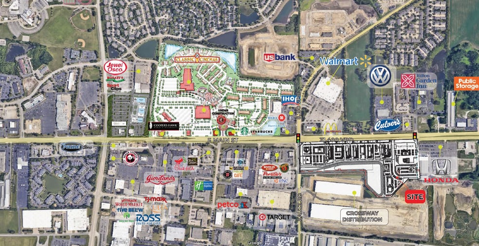 Primary Photo Of E Main St, Saint Charles Storefront For Lease