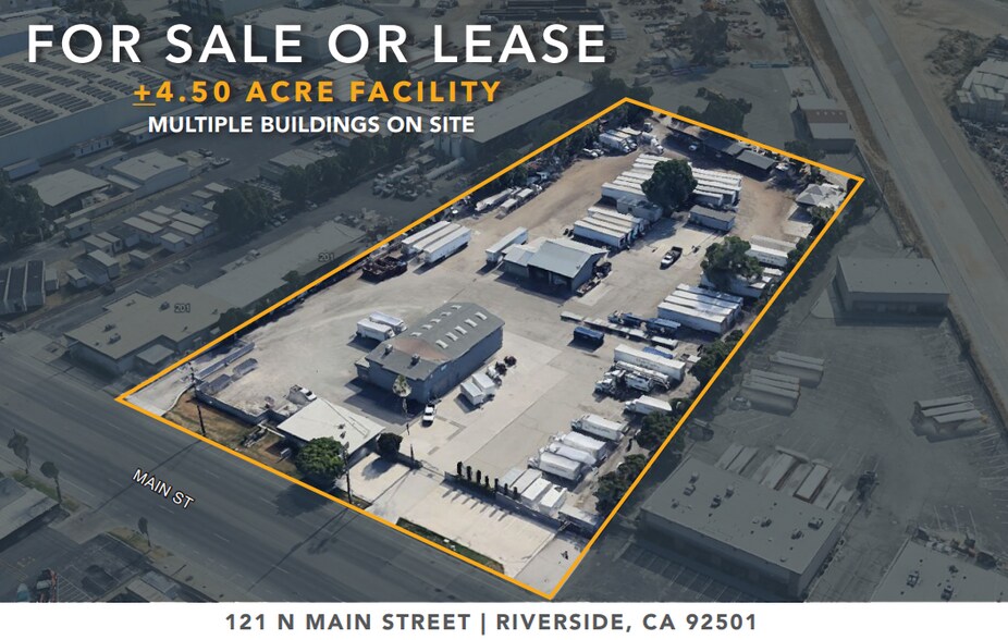 Primary Photo Of 121 N Main St, Riverside Warehouse For Lease
