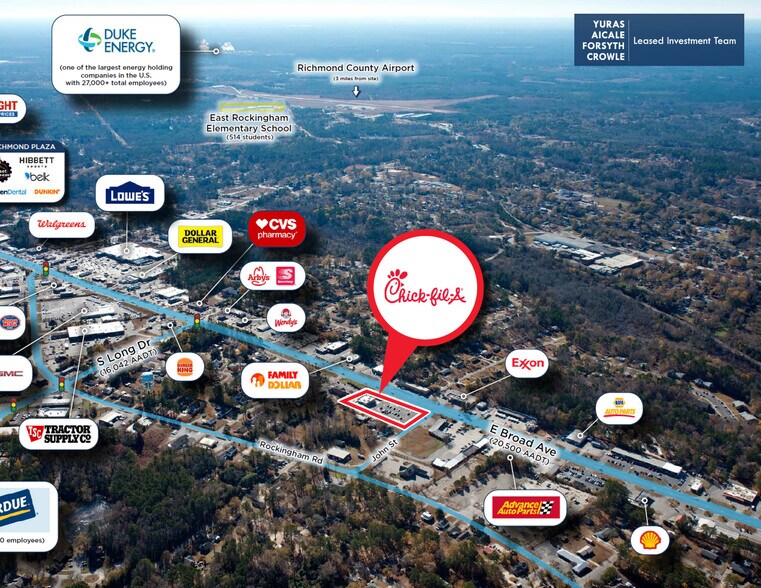 More Photos Of 905 E Broad Ave, Rockingham Fast Food For Sale