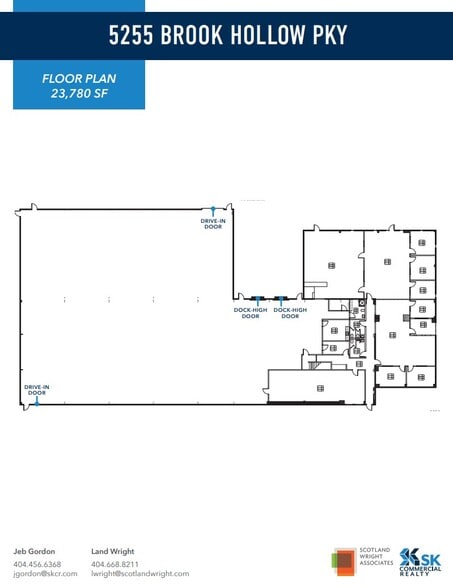 More Photos Of 5255 Brook Hollow Pky, Norcross Warehouse For Sale