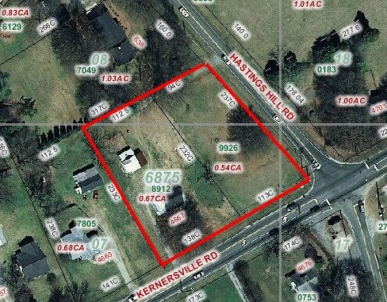 Primary Photo Of 4667 Kernersville Rd, Kernersville Land For Sale