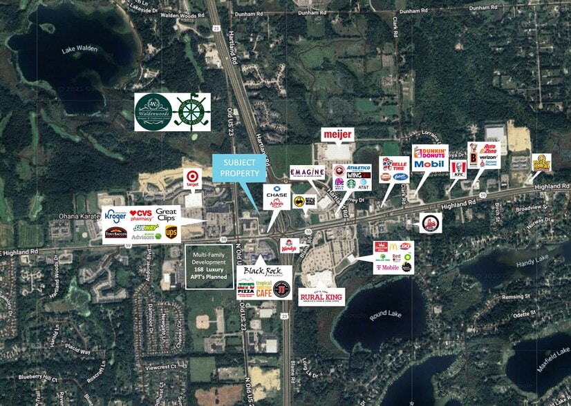 More Photos Of Highland Rd (M-59 & US 23), Hartland Land For Sale