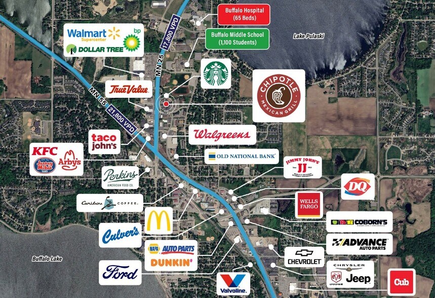 More Photos Of 1200 MN-25, Buffalo General Retail For Sale