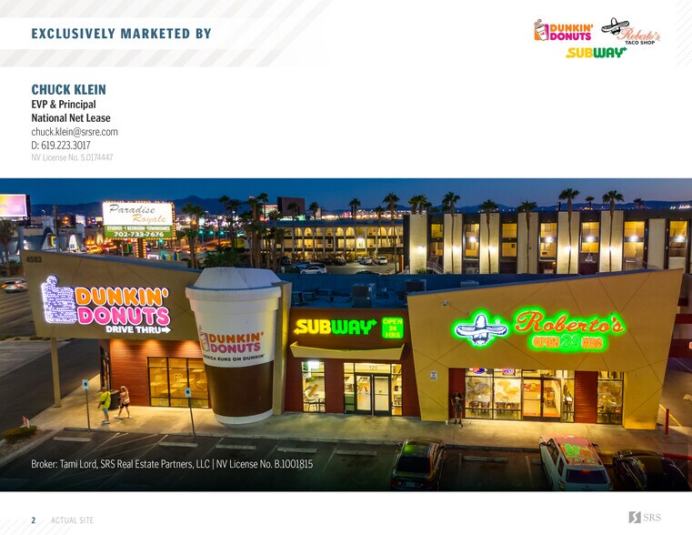 More Photos Of 4503 Paradise Rd, Las Vegas Storefront For Sale