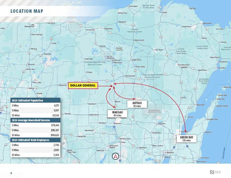 More Photos Of 105 N 4th St, Tomahawk Freestanding For Sale