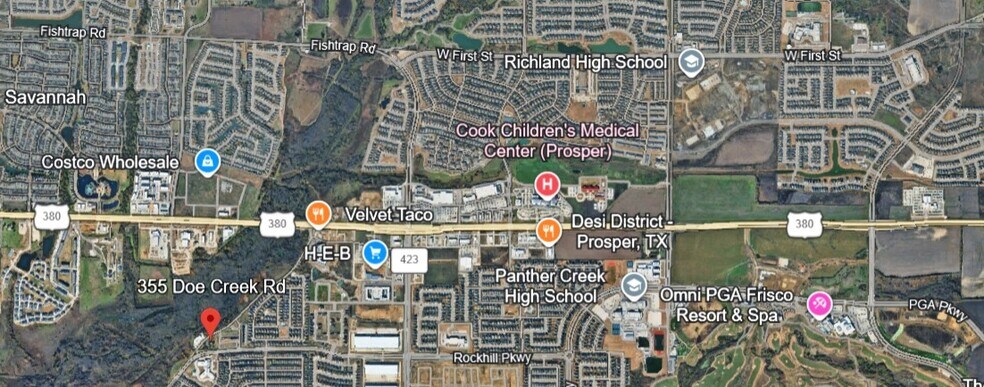 Primary Photo Of 355 Doe Creek Rd, Little Elm Land For Sale