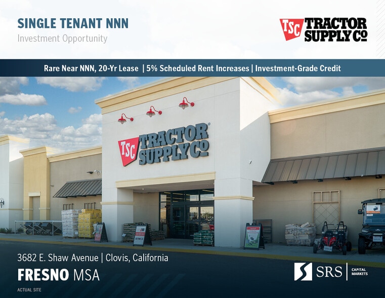 Primary Photo Of 3682 Shaw Ave, Clovis General Retail For Sale