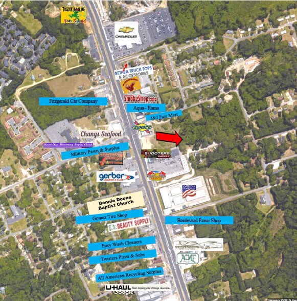 More Photos Of 5013 Bragg Blvd, Fayetteville Land For Sale