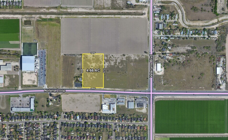 Primary Photo Of 000 E Nolana Loop, Pharr Land For Sale
