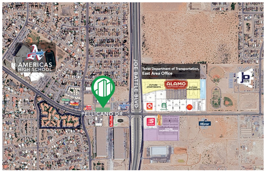 More Photos Of 12285 Pellicano Dr, El Paso Land For Sale