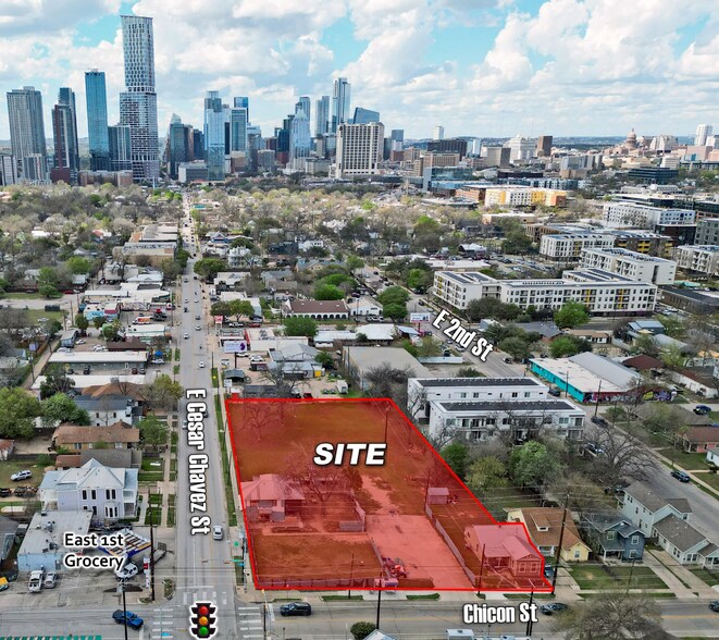 Primary Photo Of 1800-1808 E Cesar Chavez St, Austin Land For Sale