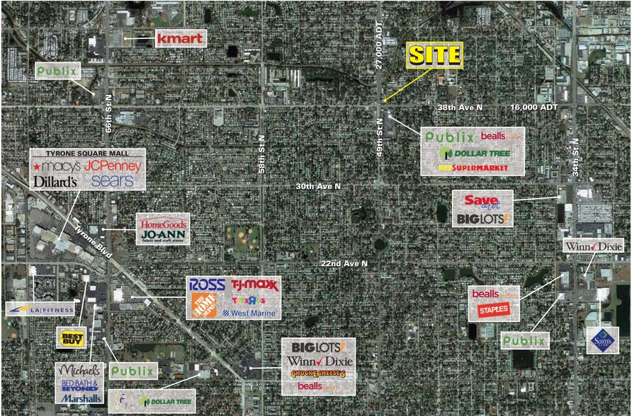 More Photos Of 3801 49th St N, Saint Petersburg General Retail For Lease