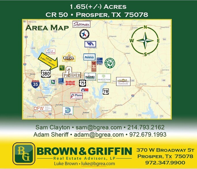 More Photos Of 12880 County Road 970, Prosper Land For Sale