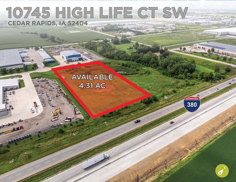Primary Photo Of 10745 High Life Ct SW, Cedar Rapids Land For Lease
