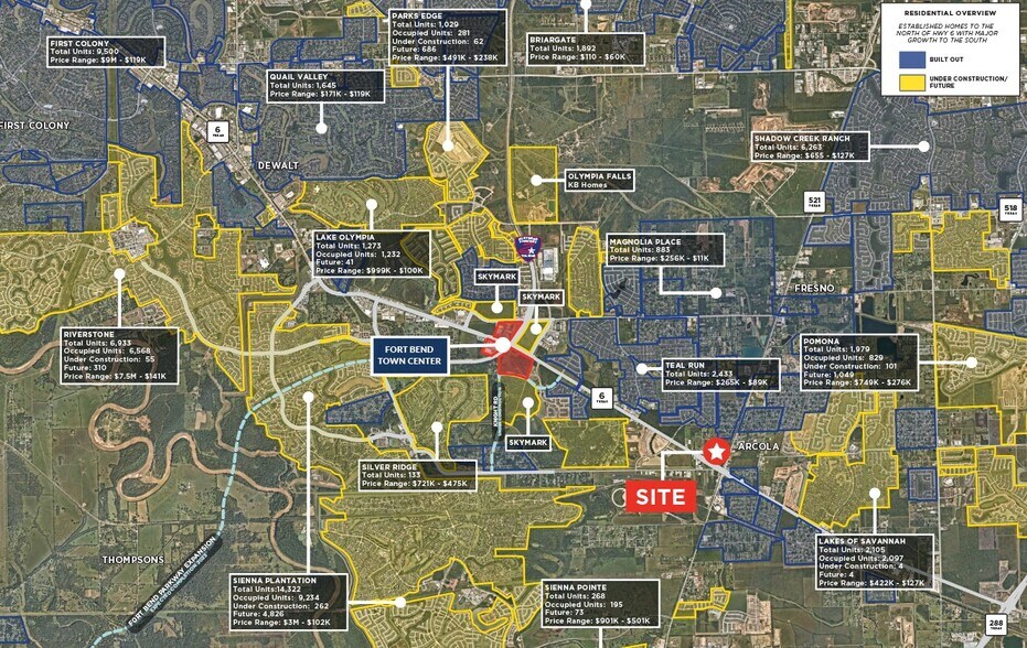 More Photos Of Hwy 6 @ FM 521, Arcola Land For Sale