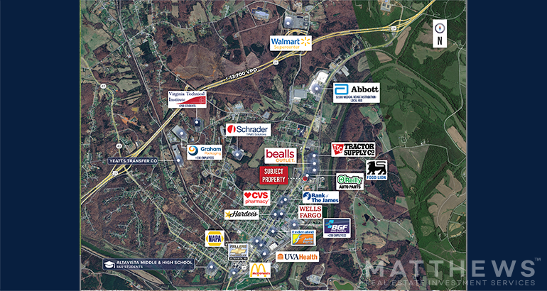 More Photos Of 1281 Main St, Altavista Freestanding For Sale