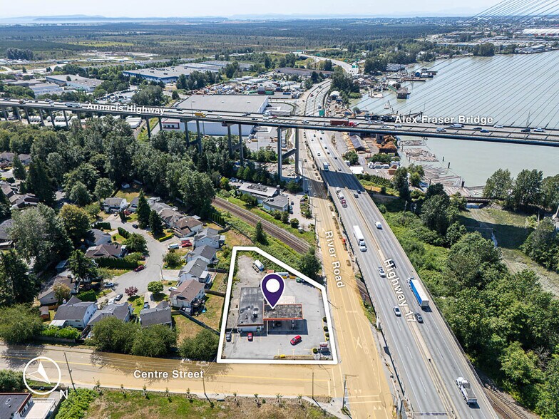Primary Photo Of 10240 River Rd, Delta Service Station For Sale