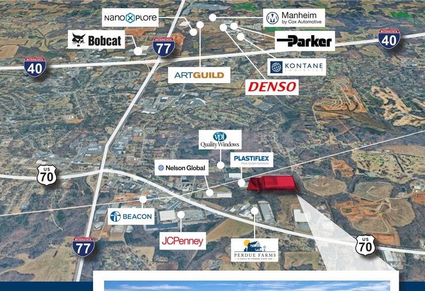 More Photos Of 2203 Sherrill Dr, Statesville Distribution For Lease