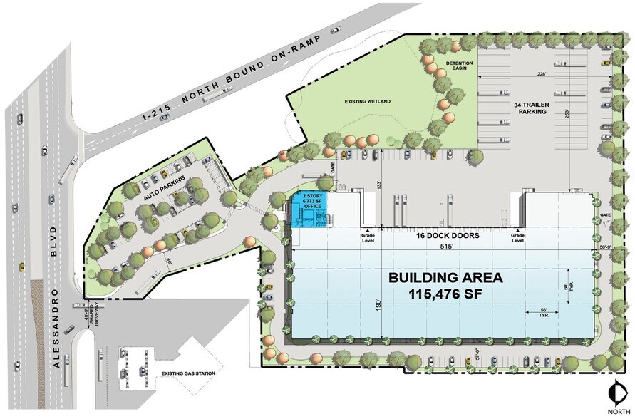 More Photos Of 2610 E Alessandro Blvd, Riverside Distribution For Lease