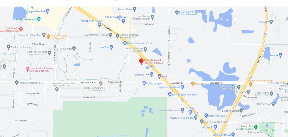 More Photos Of 20140-20152 N Rand Rd, Palatine Land For Sale