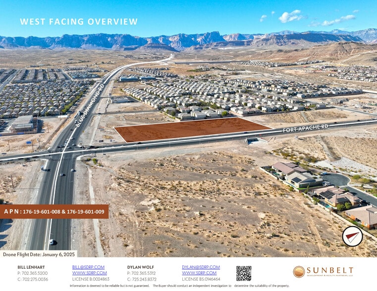 More Photos Of Fort Apache & Blue Diamond, Las Vegas Land For Sale
