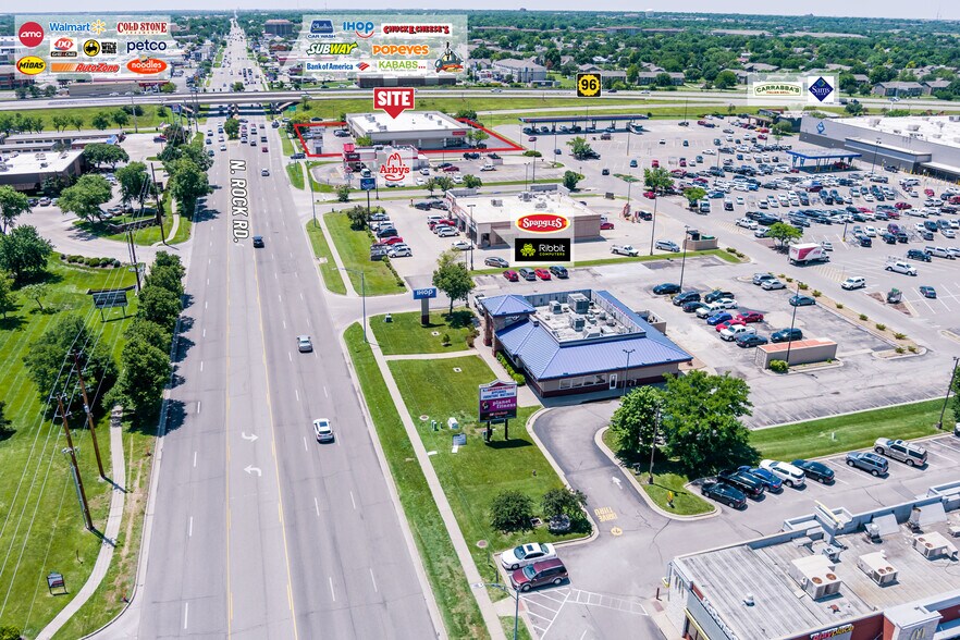 More Photos Of 3411 N Rock Rd, Wichita Freestanding For Lease