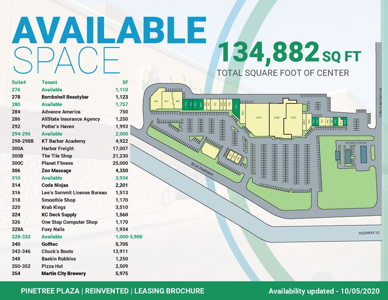 More Photos Of 276-346 SW Blue Pky, Lee's Summit Unknown For Lease