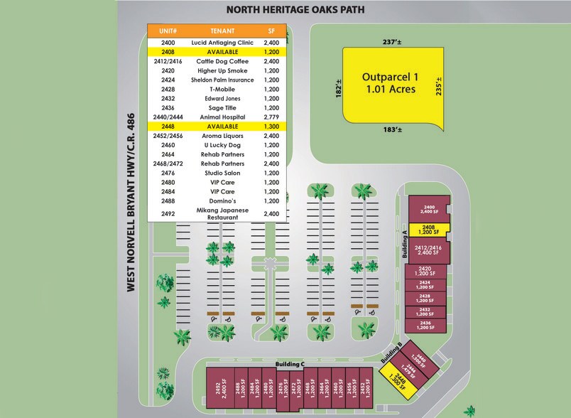 More Photos Of 2400-2494 N Heritage Oaks Path, Hernando Unknown For Lease