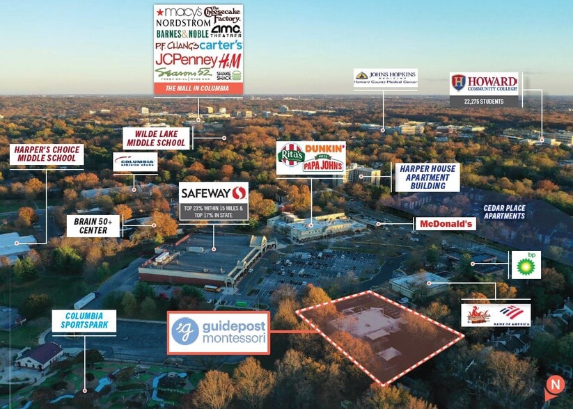 More Photos Of 5455 Harpers Farm Rd, Columbia Daycare Center For Sale