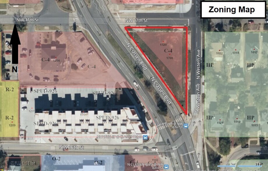 More Photos Of 1700 N Classen Blvd, Oklahoma City Land For Sale