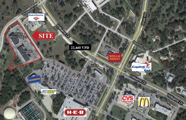 More Photos Of 105 Wildwood Dr, Georgetown Storefront For Lease