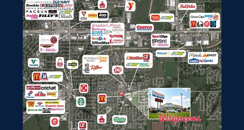 More Photos Of 1625 S Webb Rd, Wichita Drugstore For Sale