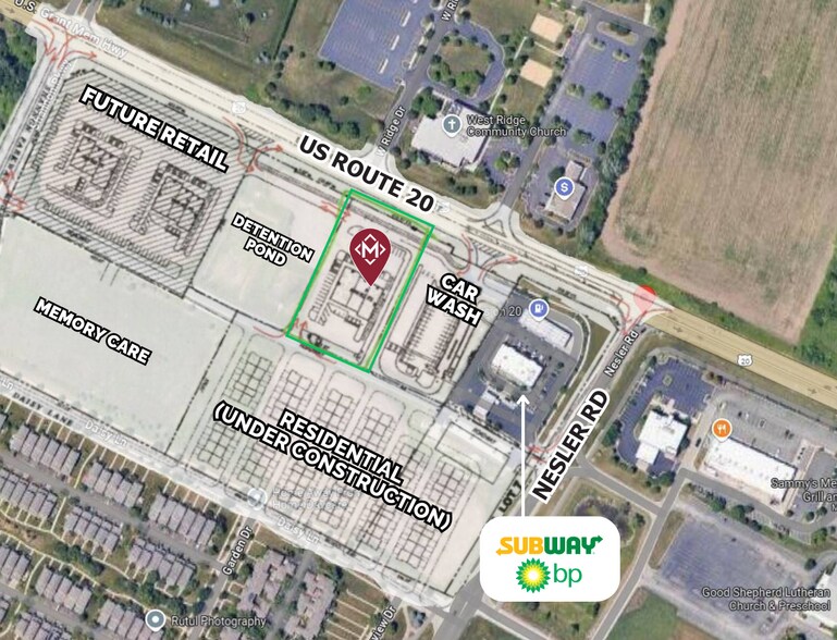 Primary Photo Of 3211 US-20, Elgin General Retail For Lease