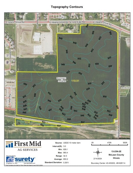 More Photos Of 3311 Ireland Grove rd, Bloomington Land For Sale