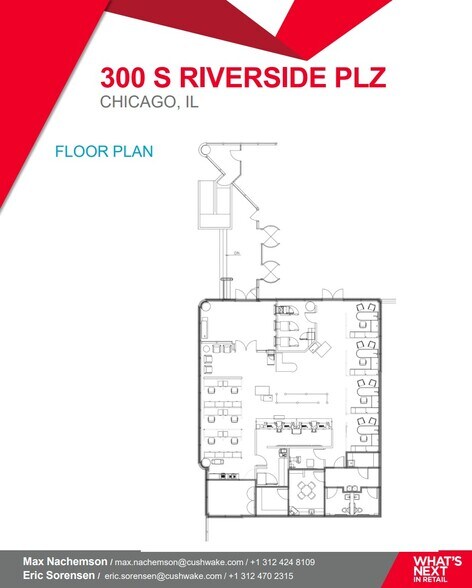 More Photos Of 300 S Riverside Plz, Chicago Office For Lease
