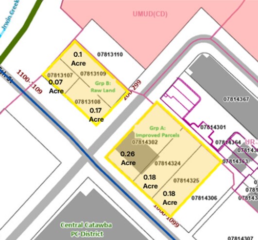 Primary Photo Of 1028 W 5th St, Charlotte Land For Sale
