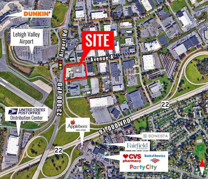 Primary Photo Of 2940 Airport Rd A/K/A 2355 Ave, Bethlehem Land For Sale