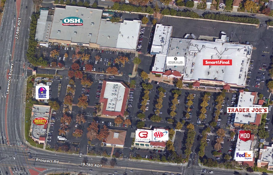 More Photos Of 5281-5399 Prospect Rd, San Jose Unknown For Lease
