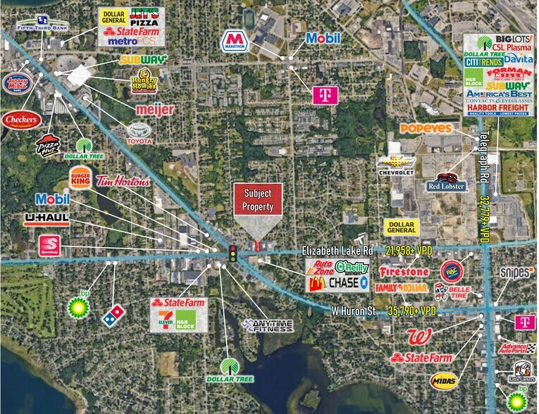 More Photos Of 3170 Elizabeth Lake Rd, Waterford Fast Food For Lease