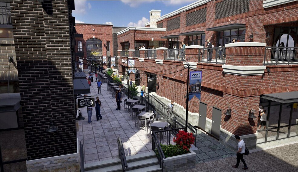 More Photos Of 100 S Main St, Mansfield Unknown For Lease