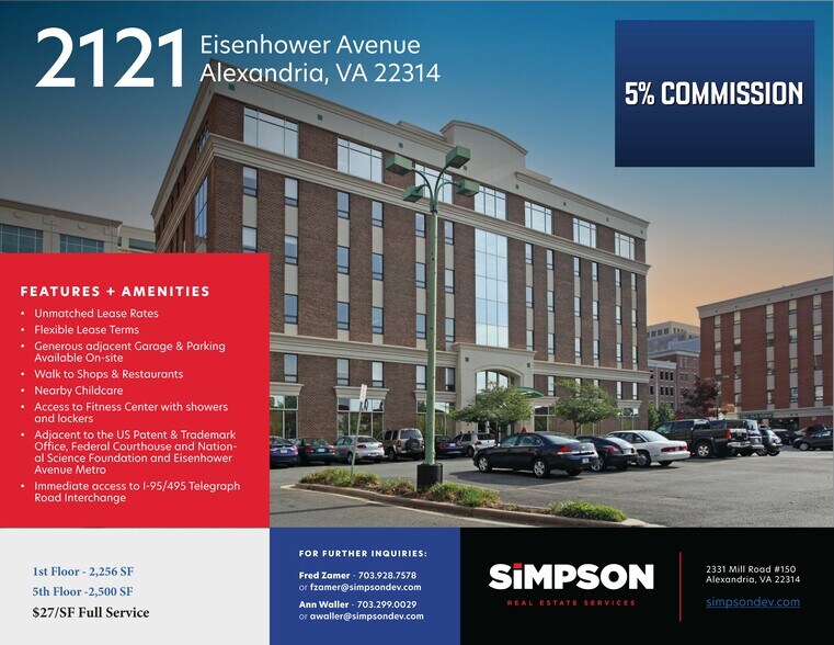 Primary Photo Of 2121 Eisenhower Ave, Alexandria Office For Lease