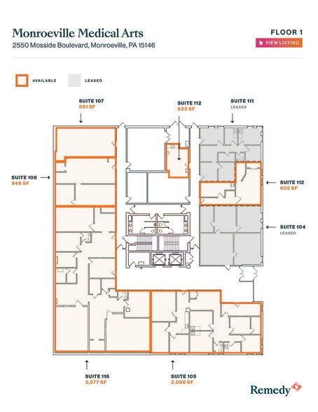 More Photos Of 2550 Mosside Blvd, Monroeville Medical For Lease