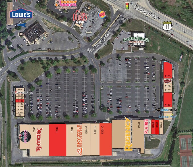 More Photos Of 105 Gateway Sq, Mechanicsburg Unknown For Lease