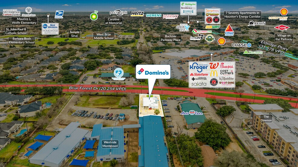 More Photos Of 13429 Briar Forest Dr, Houston Fast Food For Sale