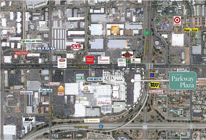 More Photos Of 415-761 Parkway Plaza, El Cajon Unknown For Lease