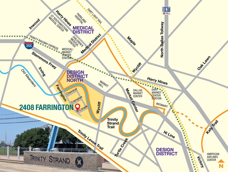 More Photos Of 2404-2410 Farrington St, Dallas Showroom For Lease