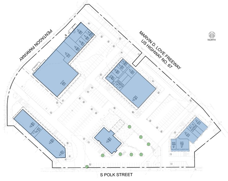 More Photos Of 3901-3939 S Polk St, Dallas Unknown For Lease